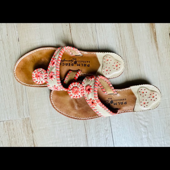 Palm Beach Sandals | Spanish Leather Craft |Size 9 - Picture 3 of 5